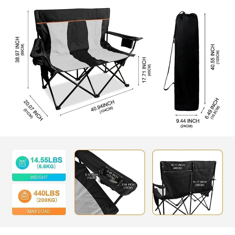 Walmart double camping chair deals
