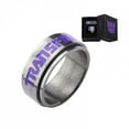 thumbnail image 1 of Transformers TFMDFR02-9 Bague en Acier Inoxydable Decepticon Spinner pour Hommes - 9 Po., 1 of 1