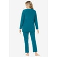 thumbnail image 2 of Dreams & Co. Plus Size Petite 2-Piece Lounge Set, 2 of 6