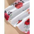 thumbnail image 4 of WIBACKER Toddler Girl Clothes 6 Months-3 Years Baby Girls Outfit, Long Sleeve Ruffle Bowknot Top+Bowknot Pants 3Pcs Fall Winter Set, 4 of 11