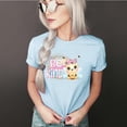 thumbnail image 2 of Be Kind T-Shirt, Women Graphic Tees Tops Funny Unisex Short Sleeve (XX-Large, Light Blue), 2 of 6