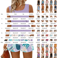 thumbnail image 3 of Short Sets Women 2 Piece Outfits Tank and Shorts Set Casual Summer Outfit Comfy Summer Outfits for Women Matching Sets Lounge Sets for Women Summer Shorts Outfit Plus Size Two Piece Short Set, 3 of 5