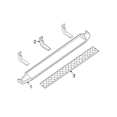 thumbnail image 2 of New Genuine Nissan Bracket Side Step L 96177EA500 / 96177-EA500 OEM, 2 of 10