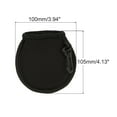 thumbnail image 2 of Uxcell Portable Pouch Pocket Washer Bag with Clips Golf Ball Cleaner Black, 2 of 5