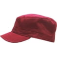 thumbnail image 3 of Cadet Army Military Fitted Botton Cap Basic Everyday Castro Radar Hat, 3 of 6