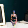 thumbnail image 2 of Abstract Thinker Statue Ornament Art Decorative Craft Modern Nordic for Table Party Thinking Left, 2 of 9