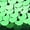 Green, variant on Father's Day Men's Sequin Sparkly Shiny Bowties Reversible Two-Color Pre-tied Bow Ties for Party One Size Red