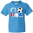 thumbnail image 3 of Inktastic Go, USA- Soccer, Football Youth T-Shirt, 3 of 5