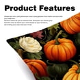 thumbnail image 2 of Thanksgiving Pumpkin Inserts Set - 2-Pack Decorative Pillows with Unique Patterns for Throw Pillow Covers for Home Decor, Sofa, Bed - Available in 16x16, 18x18 & 20x20, 2 of 6
