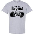 thumbnail image 3 of Inktastic Legend Known As Opa T-Shirt, 3 of 5
