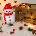thumbnail image 4 of Christmas Garland Decoration with Lights 7FT 20LED Xmas Pine Cone Red Berry Bell Lights Tree New Year Holiday Party Decorations, 4 of 4