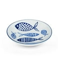 thumbnail image 1 of Abbott Collections AB-27-BLUEFISH-032 Porte-Badge Poisson 4 Po, Bleu & Blanc, 1 of 1