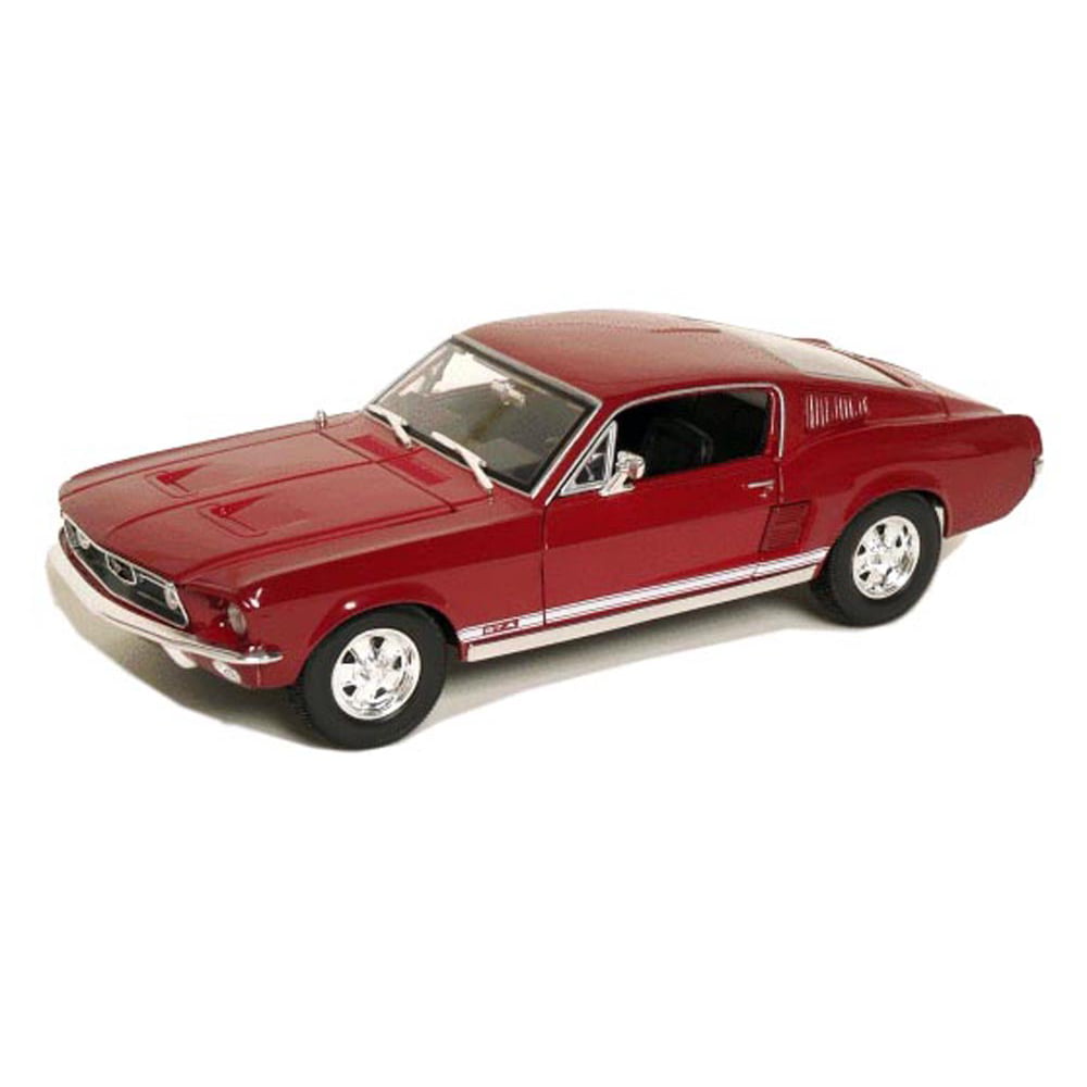 1967 Ford Mustang GTA Fastback, Red - Maisto 31166 - 1/18 Scale Diecast ...