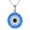 Blue Opal, variant on Evil Eye Necklace for Women 925 Sterling Silver Greek Protection Evil Eye Necklaces Jewelry Amulet Gift for Women