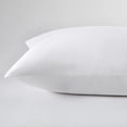 thumbnail image 5 of LOSAFEFE Fundas de almohada con cremallera 100% algodón, tamaño estándar, juego de 4 protectores de almohada súper suaves y transpirables con cremallera, fundas de almohada blancas de 20 x 26 pulgadas, 5 of 5
