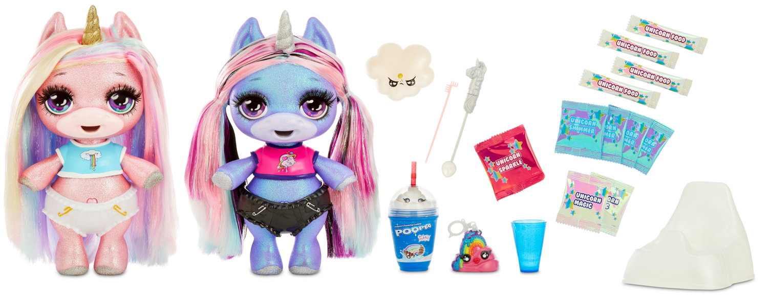Poopsie Slime Surprise Glitter Unicorn: Stardust Sparkle or Blingy Beauty, 12" Doll with 20+ Magical Surprises - image 3 of 6