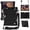 Black, variant on Shockproof Silicone Tablet Case Universal 10.1 Inch with Kickstand Shoulder Strap Pen for Android PC