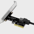 thumbnail image 5 of Tarjeta de expansión de puerto Pcie X4 Pcie a Sf8643, tarjeta de expansión de puerto único, altura media Feliz Sencillez, 5 of 5