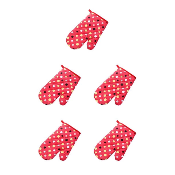Matsuzay Manoplas resistentes al deslizamiento para altas temperaturas, guantes profesionales de mano para horno microondas, manoplas de Type2 NO2