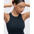 thumbnail image 5 of CRZ YOGA Softembrace High Neck Tank Top for Women, Double Lined Sleeveless Casual Summer Shirt, 5 of 6