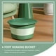 thumbnail image 5 of 1pc Pie de baño portátil Bañera de baño Pie plegable Spa Spak Basin Foot Water Basin Green, 5 of 5