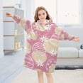 thumbnail image 5 of BZSMCE Wearable Blanket Hoodie Fashion Starry Constellation Dance Home Wear, 5 of 7