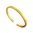 thumbnail image 1 of Brazalete Gold Placer con brazalete abierto, estilo vietnamita antiguo, 1 of 2