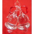 thumbnail image 1 of Glass Twin Bells, 1 of 1