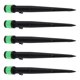 thumbnail image 4 of 100 Uds emisores de goteo pulverizador de goteros de flujo de agua ajustable de 360 ​​grados para sistema de riego de cama de césped de Patio 13cm/5,1 pulgadas verde, 4 of 10
