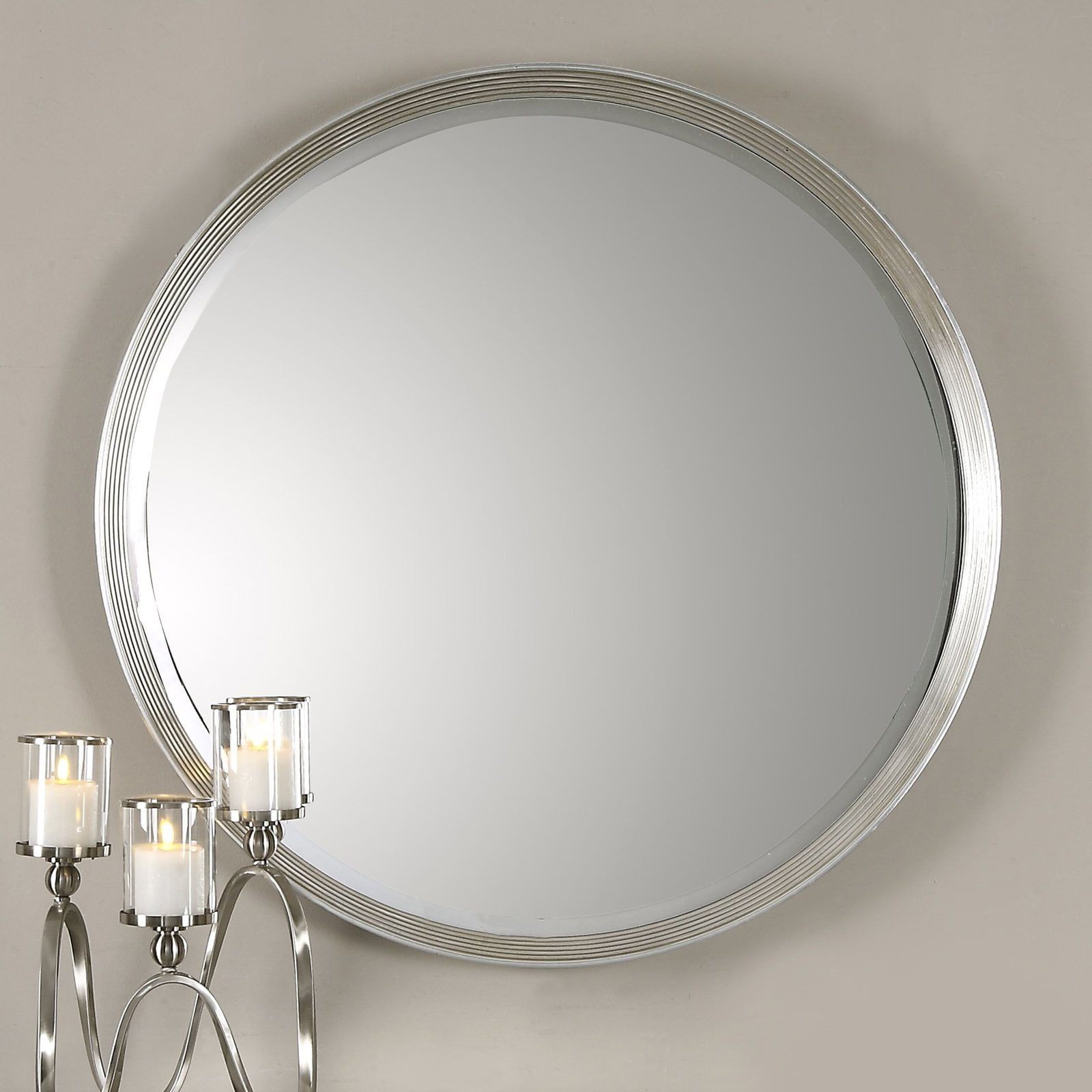 Uttermost Serenza Round Wall Mirror, Uttermost Round Wall Mirrors