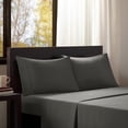 thumbnail image 5 of Microfiber Sheet Set Comfort Classics, Full, Charcoal, 5 of 6