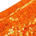 thumbnail image 5 of Belly Dance Hip Scarf Sequin Tassel Skirt Wrap Sparkly Rave Skirt for Women Festival of Carnival sequin skirt, 5 of 5
