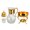 Gold, variant on BIMZUC Premium Glass Coffee Pot Set Heatable Water Pitcher with Lid and Cup Vintage Style Hot Cold Tea Kettle for Home Office 14 inches / 35.5 cm Silver