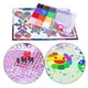 thumbnail image 1 of de manualidades de abalorios fusibles de 16 colores para niños, incluidos tableros de clavijas, papel de planchar y accesorios de cadena, perfecl Perlas de fusible, 1 of 8