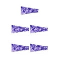 thumbnail image 2 of Qarigey Diadema deportiva Tie Dye Yoga Lazos para el cabello Accesorios para peinados Púrpura Type2 NO2, 2 of 6