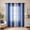 Cyan Blue, variant on OVZME Cyan Blue Ombre Print Crushed Sheer Curtains 84 Inch 2 Panels, Light Filtering Window Drapes for Living Room Bedroom, Rod Pocket, Each 42Wx84L Inch