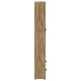 thumbnail image 3 of Pemberley Row Glass Mango Brown Cabinet Rectangular Adjustable Shelves 70.75" Unassembled, 3 of 11