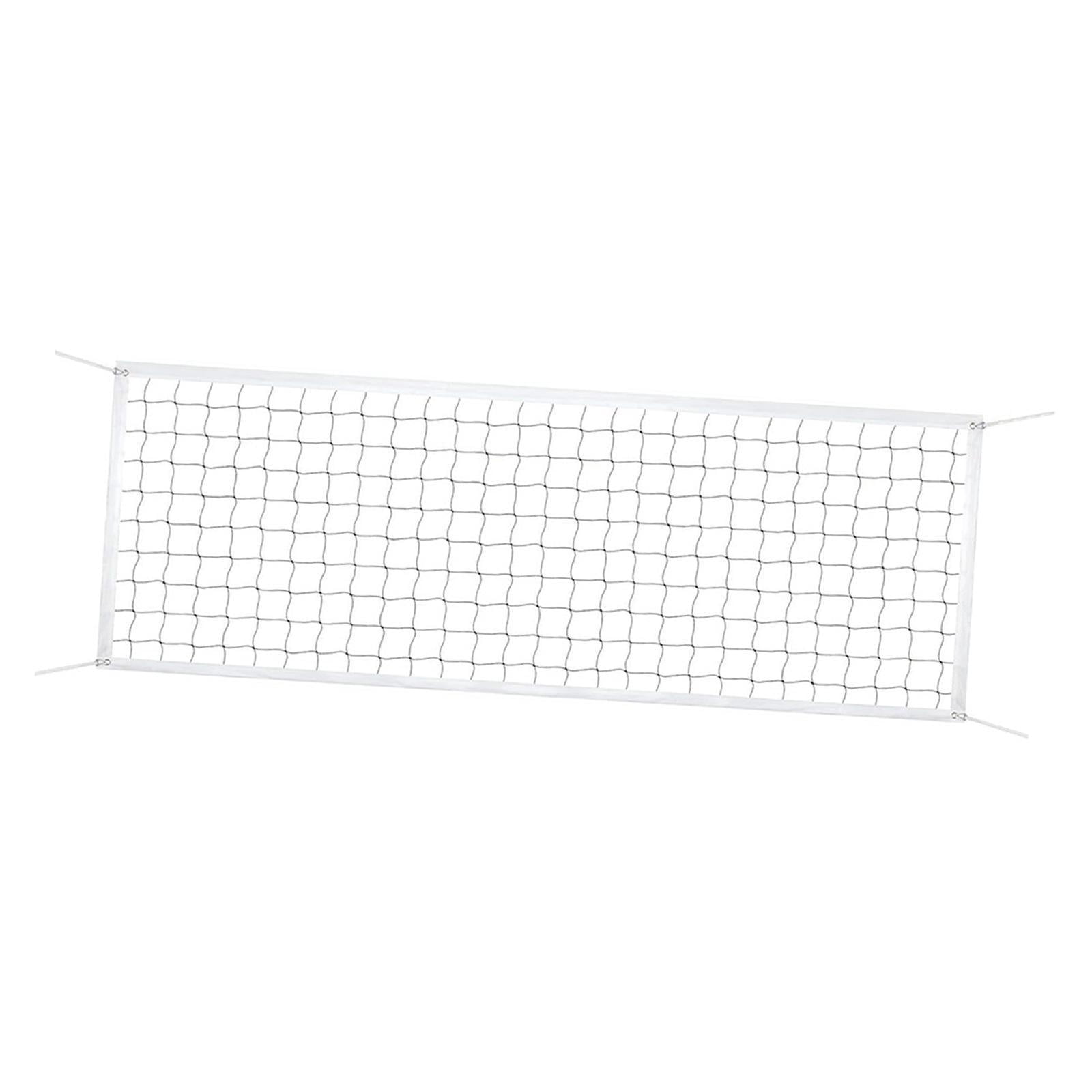 Baoblaze Nylon Volleyball Net Practice Net Replace Volley Ball Net for Park