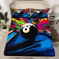 thumbnail image 2 of Castle Fairy Children Teens Billiards Print Full Size Sheets,Snooker Sport Bed Sheets, 2 of 7