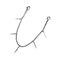 thumbnail image 1 of Cadena para zapatos con colgante Yuyangstore acero inoxidable brillante a la moda, 1 of 8