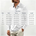thumbnail image 7 of Hngshg Mens T-Shirts Big and Tall Comfy Button Up Collared Tops Long Sleeve Solid Color Pullover Tee Shirts, 7 of 7