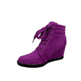 thumbnail image 2 of Peggy-56 Chaussures de Sport Compensées Montantes pour Femmes à Bout Rond à Lacets, 2 of 3