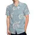 thumbnail image 4 of High Quality Hawaiian Shirts for Men Short Sleeve Aloha Beach Shirt Floral Summer Casual Button Down Shirts Blouses BWS6IQ, 4 of 7