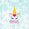 thumbnail image 4 of Inktastic 1st Birthday Unicorn Girls Baby Bodysuit, 4 of 5