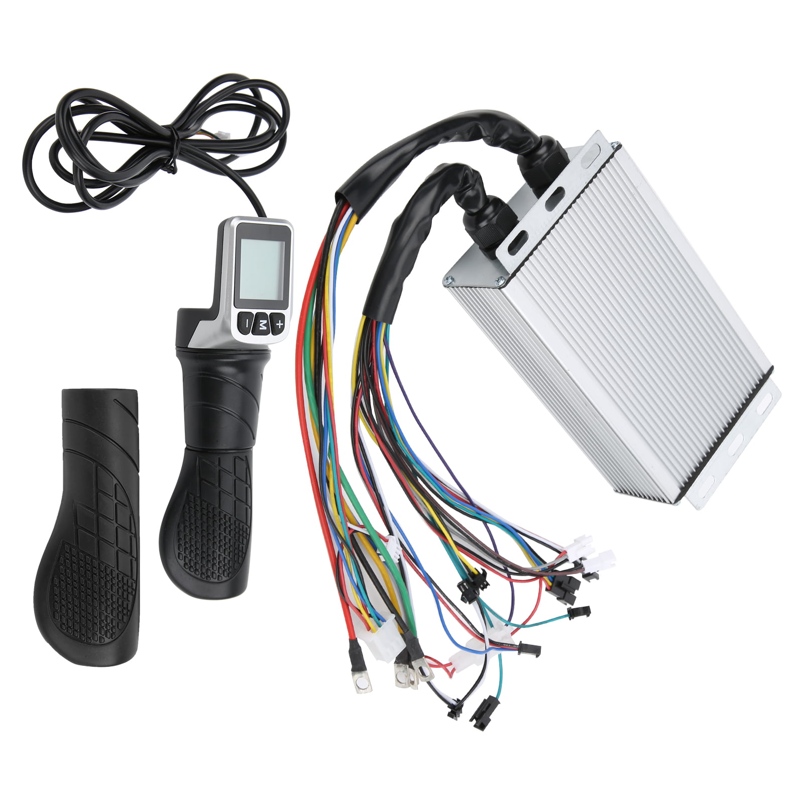 36V 350W Motor Brushless Controller+Throttle Twist Grip For Electric Scooter Sct 
