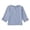 Light Blue, variant on uikmnh Cute Tops for Teens Linen V-Neck Blouse for Girls 3/4 Sleeve Loose Fit Button Down Tee Solid Color Summer Holiday Casual Top Size:11-12 Years