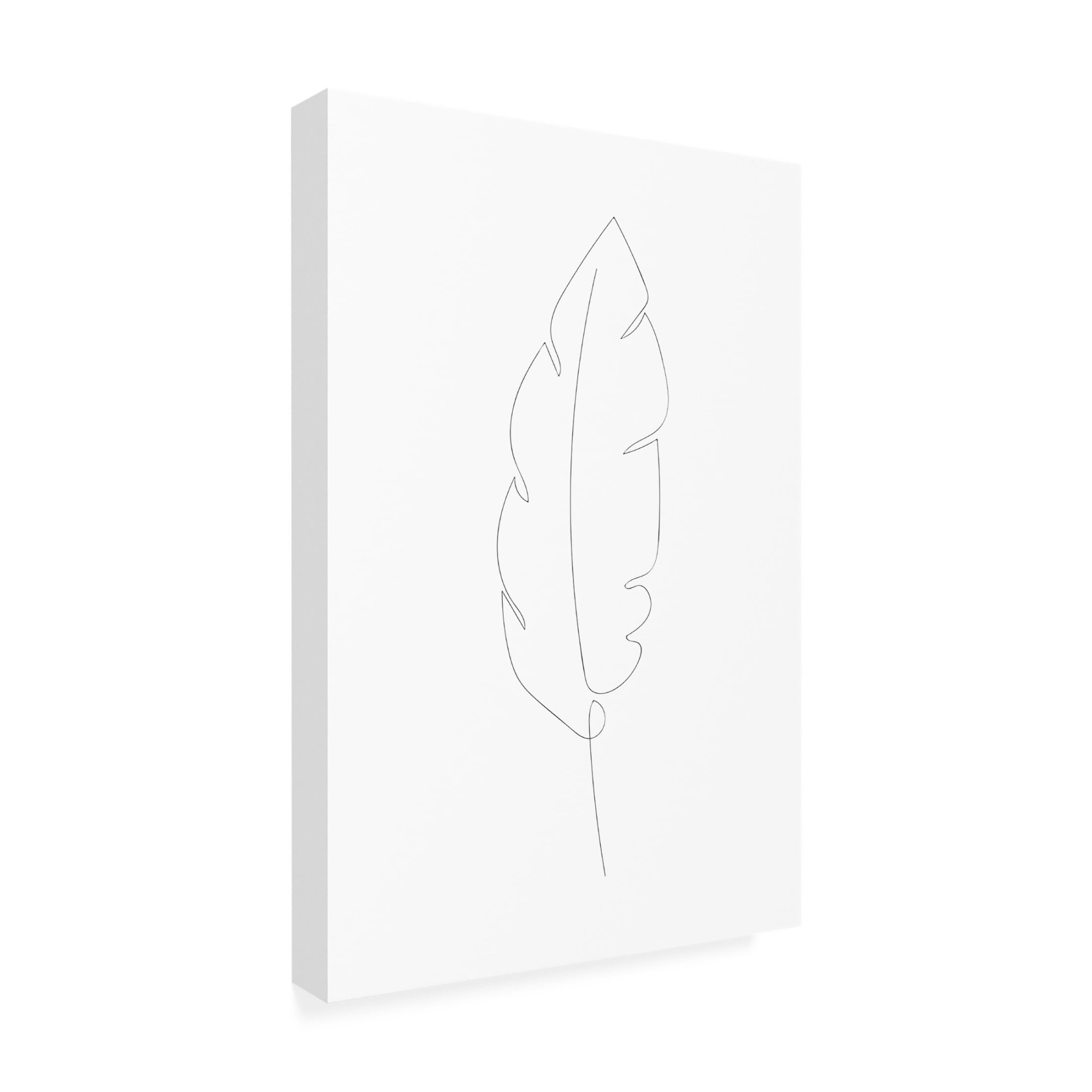 Canvas Wall Art - Pictufy Studio Ii 'Banana Leaf' Wall Art for Living Room, Bedroom, or Office Décor by Trademark Fine Art - 30 x 47 Inches