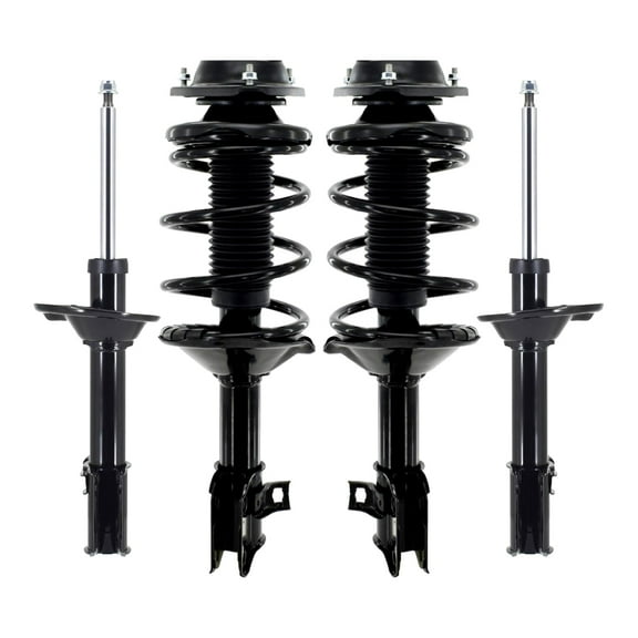Set 4 Front Quick Strut-Rear Strut For 1993-2001 Subaru Impreza w/o ABS Brakes