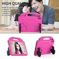 thumbnail image 6 of HCTian Compatible with iPad (A16) 11th Generation 11 Inch Kids Case,Impact-Resistant Shell Lightweight Foam Bumper Protective EVA Case Shockproof Cover Handle Stand for Children Proof Cover, 6 of 6