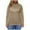 Khaki, variant on AherBiu Winter Tops for Women Turtleneck Lightweight Basic Layer Comfy T Shirts Long Sleeve Top Tees Undershirt
